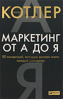 Обложка книги "Маркетинг от А до Я: 80 концепций, которые должен знать каждый менеджер"